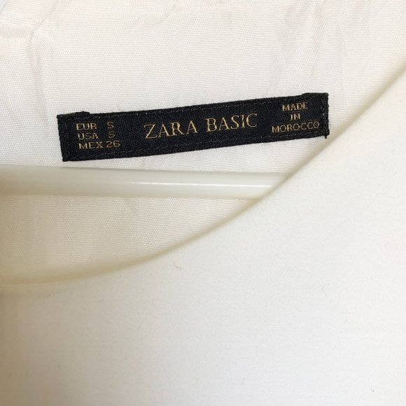 White Zara Cocktail Dress - Picture 3 of 3
